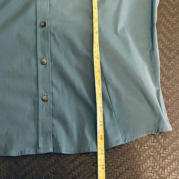 Women’s Dark Teal Button Down Top/New w/tags/Size L - Picture 8 of 8
